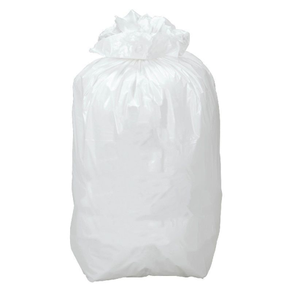 SAC POUBELLE 20L HAUTE DENSITE 45 50cm TRANSPARENT paquet de 50